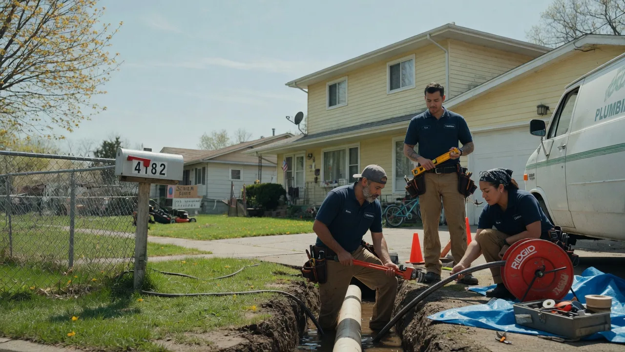 Gas Line Repair in Potts Grove, PA near me